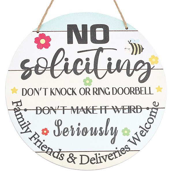 PandaHall Wood Hanging Wall Decorations, with Jute Twine, Flat Round with Word, White, 428mm Wood Flat Round White
PandaHall Wood Hanging Wall Decorations, with Jute Twine, Flat Round with Word, White, 428mm Wood Flat Round White