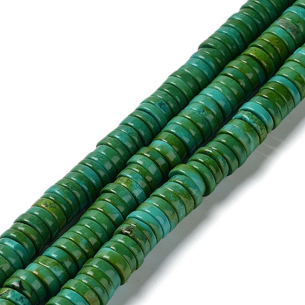 PandaHall Natural Howlite Beads Strands, Dyed, Flat Round/Disc, Heishhi Beads, 9.5~10x2.5~3.5mm, Hole: 1.5mm, about 118~119pcs/strand...
PandaHall Natural Howlite Beads Strands, Dyed, Flat Round/Disc, Heishhi Beads, 9.5~10x2.5~3.5mm, Hole: 1.5mm, about 118~119pcs/strand...