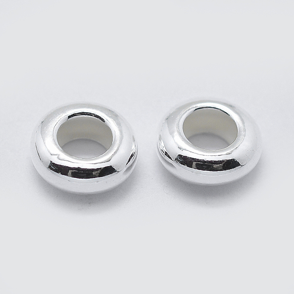 PandaHall 925 Sterling Silver Spacer Beads, Rondelle, Silver, 5x2mm, Hole: 2.5mm Sterling Silver Rondelle Silver
PandaHall 925 Sterling Silver Spacer Beads, Rondelle, Silver, 5x2mm, Hole: 2.5mm Sterling Silver Rondelle Silver