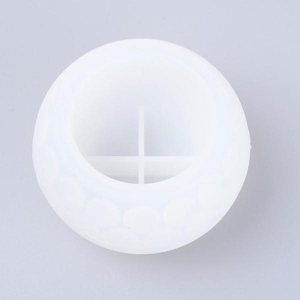 PandaHall Candle Holder Silicone Molds, Resin Casting Molds, For UV Resin, Epoxy Resin Craft Making, Rondelle, White, 84x63mm, Inner...
PandaHall Candle Holder Silicone Molds, Resin Casting Molds, For UV Resin, Epoxy Resin Craft Making, Rondelle, White, 84x63mm, Inner...
