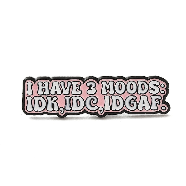 PandaHall Word Zinc Alloy Brooches, Enamel Pins, Black, Pink, 8.5x30.5x1.5mm Alloy+Enamel Word Pink
PandaHall Word Zinc Alloy Brooches, Enamel Pins, Black, Pink, 8.5x30.5x1.5mm Alloy+Enamel Word Pink