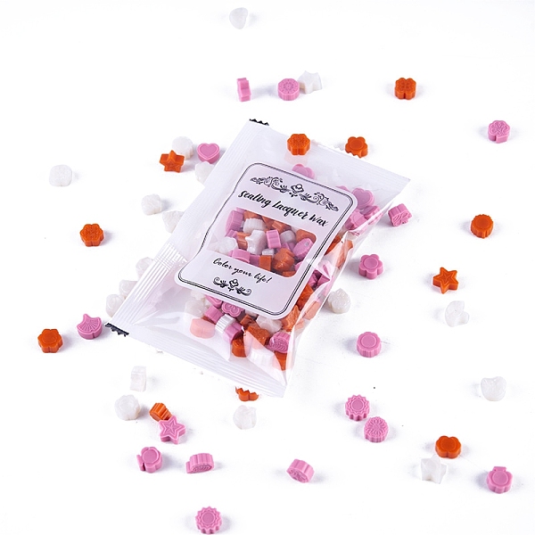 PandaHall Sealing Wax Particles, for Retro Seal Stamp, Mixed Shapes, Flamingo, Packaging: 129x80x10mm Wax Mixed Shapes Pink
PandaHall Sealing Wax Particles, for Retro Seal Stamp, Mixed Shapes, Flamingo, Packaging: 129x80x10mm Wax Mixed Shapes Pink