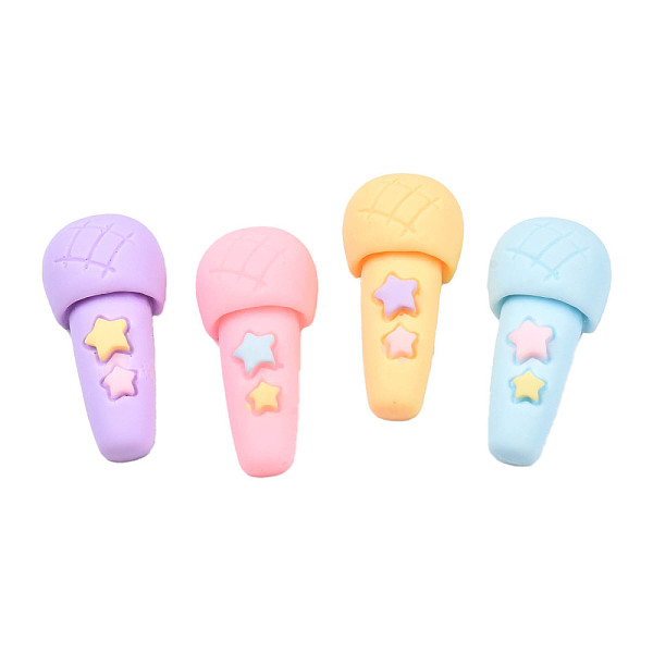 PandaHall Opaque Resin Cabochons, Microphone, Mixed Color, 24.5x11.5x7.5mm Resin Musical Instruments Multicolor
PandaHall Opaque Resin Cabochons, Microphone, Mixed Color, 24.5x11.5x7.5mm Resin Musical Instruments Multicolor