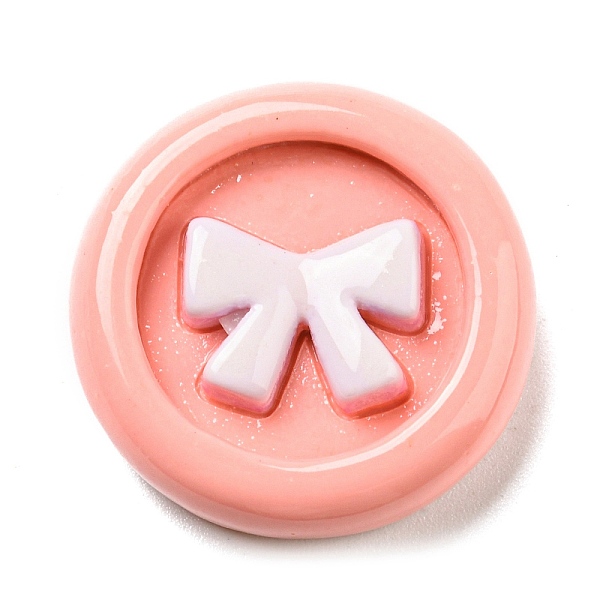 PandaHall Opaque Resin Cabochons, Flat Round with Bowknot, Salmon, 22x6mm Resin Flat Round Red
PandaHall Opaque Resin Cabochons, Flat Round with Bowknot, Salmon, 22x6mm Resin Flat Round Red