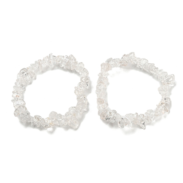 PandaHall Natural Quartz Crystal Chip Beaded Stretch Bracelet, Inner Diameter: 2~2-1/8 inch(5~5.5cm) Quartz Crystal Chip
PandaHall Natural Quartz Crystal Chip Beaded Stretch Bracelet, Inner Diameter: 2~2-1/8 inch(5~5.5cm) Quartz Crystal Chip