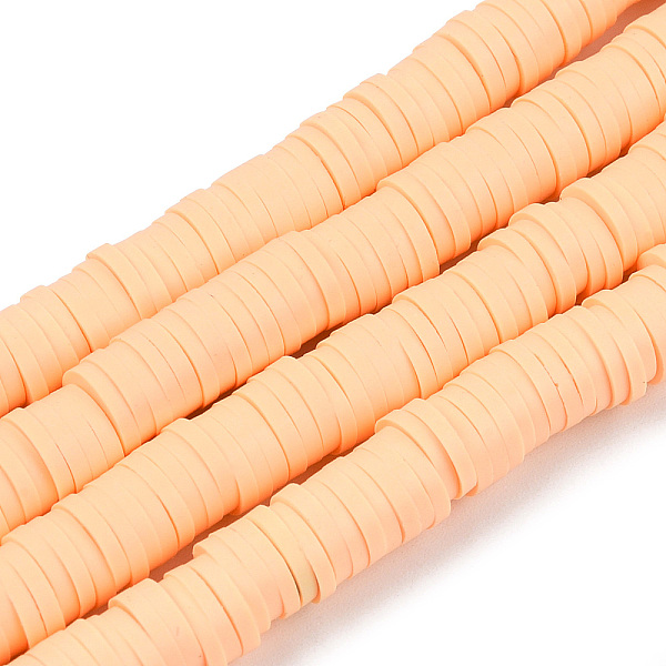 PandaHall Handmade Polymer Clay Beads Strands, for DIY Jewelry Crafts Supplies, Heishi Beads, Disc/Flat Round, Bisque, 6x0.5~1mm, Hole..., Orange
PandaHall Handmade Polymer Clay Beads Strands, for DIY Jewelry Crafts Supplies, Heishi Beads, Disc/Flat Round, Bisque, 6x0.5~1mm, Hole..., Orange