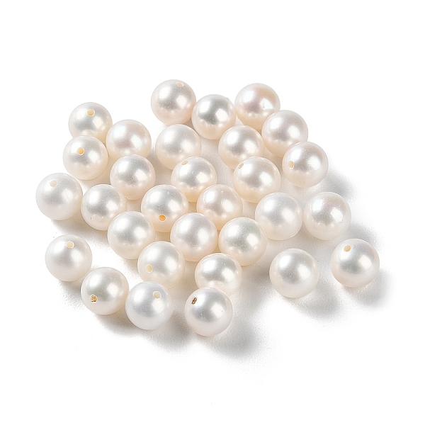 PandaHall Natural Cultured Freshwater Pearl Beads, Half Drilled, Grade 4A, Round, WhiteSmoke, 6~6.5mm, Hole: 0.9mm Pearl Round White
PandaHall Natural Cultured Freshwater Pearl Beads, Half Drilled, Grade 4A, Round, WhiteSmoke, 6~6.5mm, Hole: 0.9mm Pearl Round White