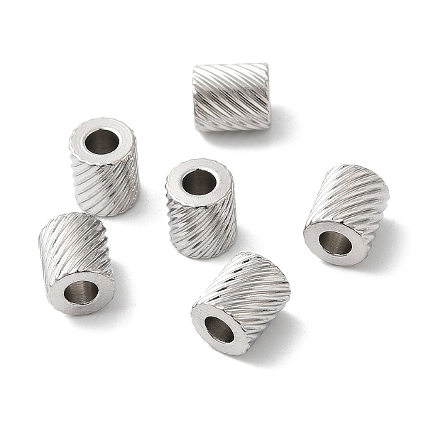 PandaHall 202 Stainless Steel Beads, Column, Stainless Steel Color, 7x5mm, Hole: 3mm 202 Stainless Steel Column
PandaHall 202 Stainless Steel Beads, Column, Stainless Steel Color, 7x5mm, Hole: 3mm 202 Stainless Steel Column