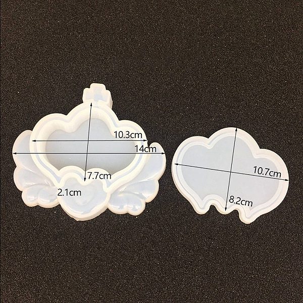 PandaHall Storage Box Mold DIY Silicone Mold, Resin Casting Molds, for UV Resin, Epoxy Resin Craft Making, Crown, 140x77x21mm Silicone Crown..., White
PandaHall Storage Box Mold DIY Silicone Mold, Resin Casting Molds, for UV Resin, Epoxy Resin Craft Making, Crown, 140x77x21mm Silicone Crown..., White