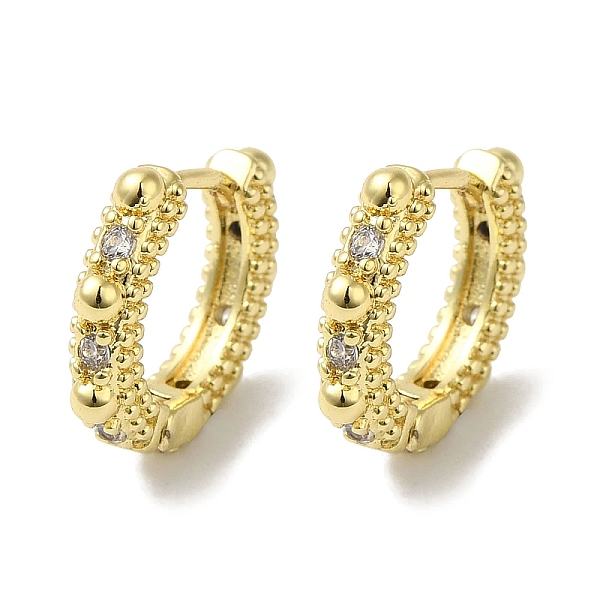 PandaHall Rack Plating Brass Micro Pave Clear Cubic Zirconia Huggie Hoop Earrings for Women, Real 18K Gold Plated, 16x3mm Cubic Zirconia...
PandaHall Rack Plating Brass Micro Pave Clear Cubic Zirconia Huggie Hoop Earrings for Women, Real 18K Gold Plated, 16x3mm Cubic Zirconia...