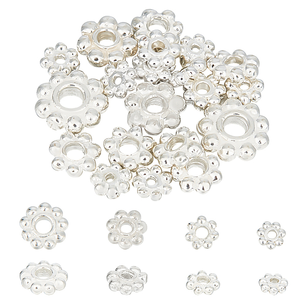 PandaHall GOMAKERER 20Pcs 4 Styles 925 Sterling Silver Spacer Beads, Granulated Beads, for Jewelry Making Accessories, Silver, 4~7x1.5~2mm...
PandaHall GOMAKERER 20Pcs 4 Styles 925 Sterling Silver Spacer Beads, Granulated Beads, for Jewelry Making Accessories, Silver, 4~7x1.5~2mm...