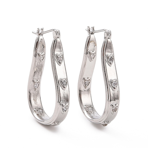 PandaHall Clear Cubic Zirconia Teardrop with Star Hoop Earrings, Brass Jewelry for Women, Platinum, 30x20x5mm, Pin: 0.7mm Cubic Zirconia...
PandaHall Clear Cubic Zirconia Teardrop with Star Hoop Earrings, Brass Jewelry for Women, Platinum, 30x20x5mm, Pin: 0.7mm Cubic Zirconia...
