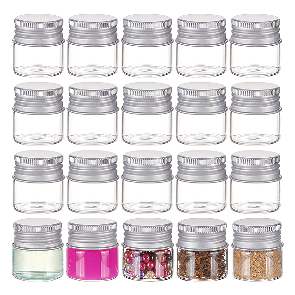 PandaHall BENECREAT 20 Pack 10ml/0.34oz Glass Empty Cosmetic Containers, Glass Bottles Sample Vials with Screwed Aluminum Caps for Sample..., Clear
PandaHall BENECREAT 20 Pack 10ml/0.34oz Glass Empty Cosmetic Containers, Glass Bottles Sample Vials with Screwed Aluminum Caps for Sample..., Clear