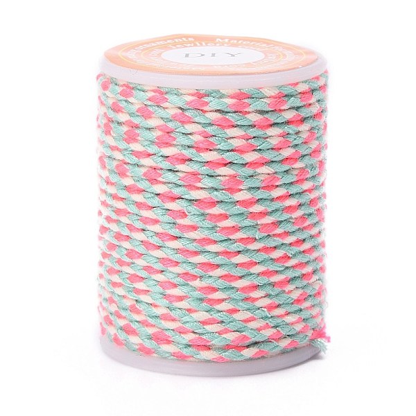 PandaHall 4-Ply Polycotton Cord Metallic Cord, Handmade Macrame Cotton Rope, for String Wall Hangings Plant Hanger, DIY Craft String...
PandaHall 4-Ply Polycotton Cord Metallic Cord, Handmade Macrame Cotton Rope, for String Wall Hangings Plant Hanger, DIY Craft String...