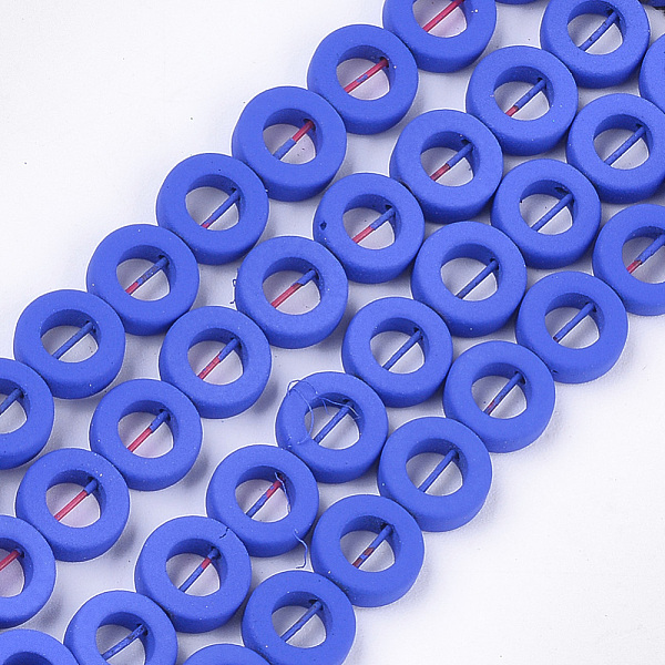 PandaHall Spray Painted Non-magnetic Synthetic Hematite Beads Strands, Bead Frame, Donut, Blue, 8.5x3mm, Hole: 0.8mm, Inner Diameter: 4.5mm...
PandaHall Spray Painted Non-magnetic Synthetic Hematite Beads Strands, Bead Frame, Donut, Blue, 8.5x3mm, Hole: 0.8mm, Inner Diameter: 4.5mm...