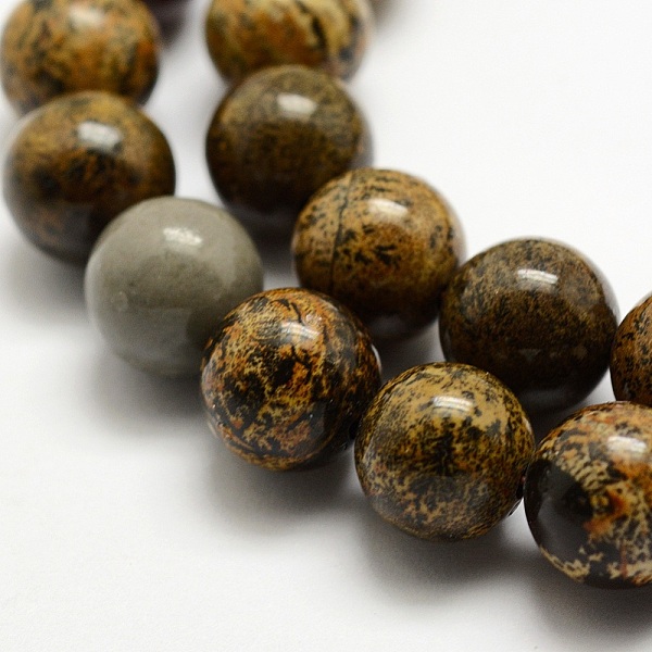 PandaHall Natural Dendritic Jasper Beads Strands, Round, 6mm, Hole: 1mm, about 62pcs/strand, 15.3 inch(39cm) Dendritic Jasper Round
PandaHall Natural Dendritic Jasper Beads Strands, Round, 6mm, Hole: 1mm, about 62pcs/strand, 15.3 inch(39cm) Dendritic Jasper Round
