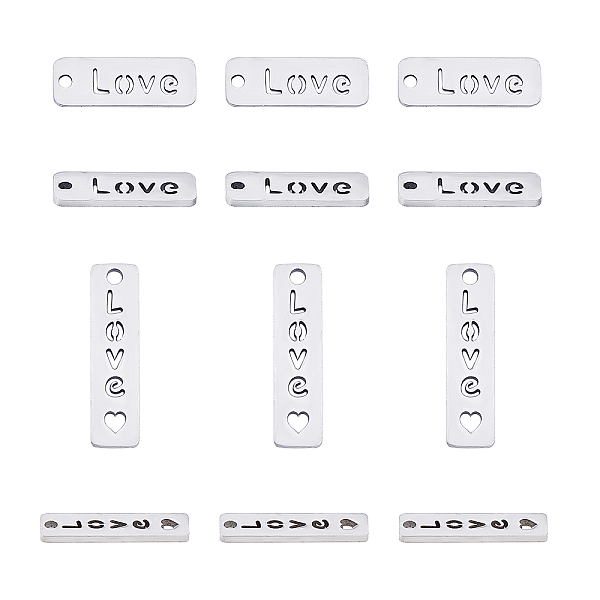 PandaHall UNICRAFTALE about 20pcs 2 Types Rectangle with Word Love Hypoallergenic Charms Stainless Steel Pendants Blank Tag 1mm Small Hole...
PandaHall UNICRAFTALE about 20pcs 2 Types Rectangle with Word Love Hypoallergenic Charms Stainless Steel Pendants Blank Tag 1mm Small Hole...