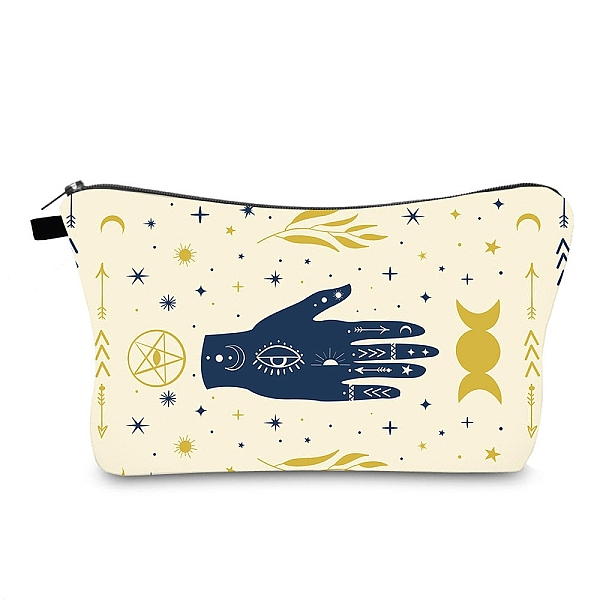PandaHall Evil Eye Theme Polyester Cosmetic Pouches, with Iron Zipper, Waterproof Clutch Bag, Toilet Bag for Women, Rectangle, Cornsilk..., Gold
PandaHall Evil Eye Theme Polyester Cosmetic Pouches, with Iron Zipper, Waterproof Clutch Bag, Toilet Bag for Women, Rectangle, Cornsilk..., Gold