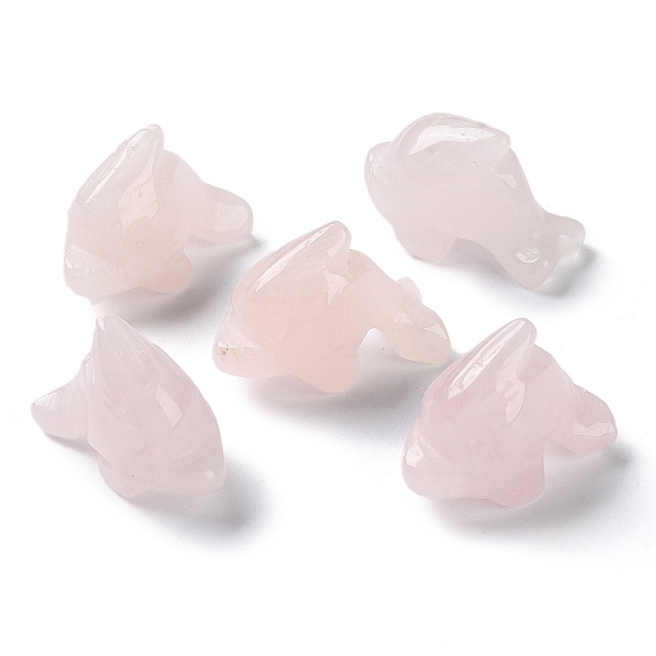 PandaHall Natural Rose Quartz Carved Healing Dolphin Figurines, Reiki Energy Stone Display Decorations, 25~27x13x17~19mm Rose Quartz Dolphin
PandaHall Natural Rose Quartz Carved Healing Dolphin Figurines, Reiki Energy Stone Display Decorations, 25~27x13x17~19mm Rose Quartz Dolphin