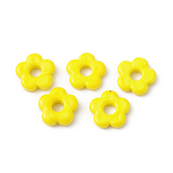 PandaHall Handmade Lampwork European Beads, Large Hole Beads, Flower, Yellow, 15~16x4~6mm, Hole: 4.8mm Lampwork Flower Yellow
PandaHall Handmade Lampwork European Beads, Large Hole Beads, Flower, Yellow, 15~16x4~6mm, Hole: 4.8mm Lampwork Flower Yellow