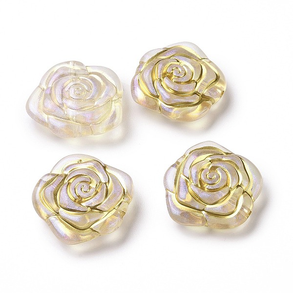 PandaHall Plating Acrylic Beads, Golden Metal Enlaced, Flower, Gold, 28x29x10.5mm, Hole: 2mm, 110pcs/500g Acrylic Flower White
PandaHall Plating Acrylic Beads, Golden Metal Enlaced, Flower, Gold, 28x29x10.5mm, Hole: 2mm, 110pcs/500g Acrylic Flower White