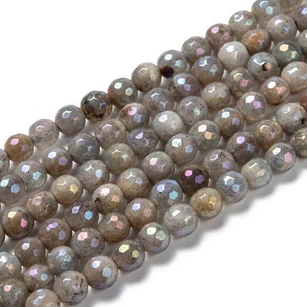 PandaHall Natural Labradorite Beads Strands, Round, Rainbow Plated, Faceted, 6mm, Hole: 1mm, about 70pcs/strand, 15.35''(39cm) Labradorite...
PandaHall Natural Labradorite Beads Strands, Round, Rainbow Plated, Faceted, 6mm, Hole: 1mm, about 70pcs/strand, 15.35''(39cm) Labradorite...