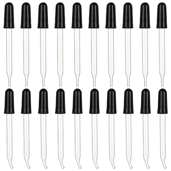 PandaHall Straight & Curve Tip Glass Droppers, Graduated Pipettes, White, 20pcs/set, 1ml Glass Others White
PandaHall Straight & Curve Tip Glass Droppers, Graduated Pipettes, White, 20pcs/set, 1ml Glass Others White