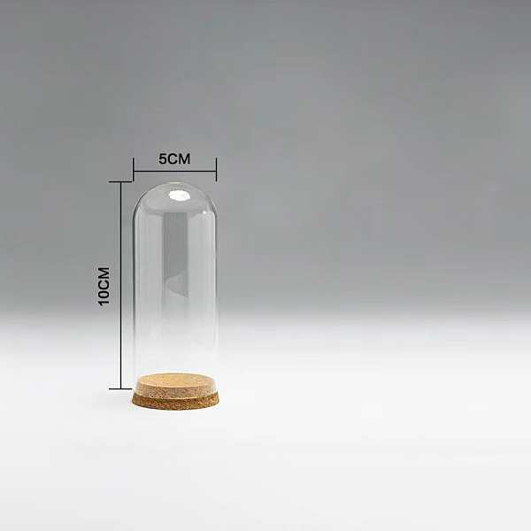 PandaHall High Borosilicate Glass Dome Cover, Decorative Display Case, Cloche Bell Jar Terrarium with Wood Cork Base, Clear, 50x100mm Glass...
PandaHall High Borosilicate Glass Dome Cover, Decorative Display Case, Cloche Bell Jar Terrarium with Wood Cork Base, Clear, 50x100mm Glass...