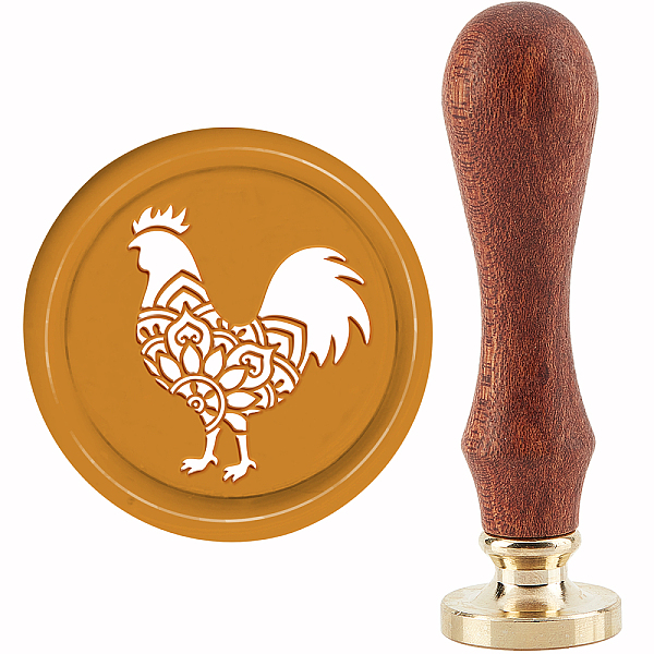 PandaHall CRASPIRE Rooster Wax Seal Stamp Mandala Flower Sealing Wax Stamp 30mm/1.18inch Removable Brass Head Sealing Stamp with Wooden...
PandaHall CRASPIRE Rooster Wax Seal Stamp Mandala Flower Sealing Wax Stamp 30mm/1.18inch Removable Brass Head Sealing Stamp with Wooden...