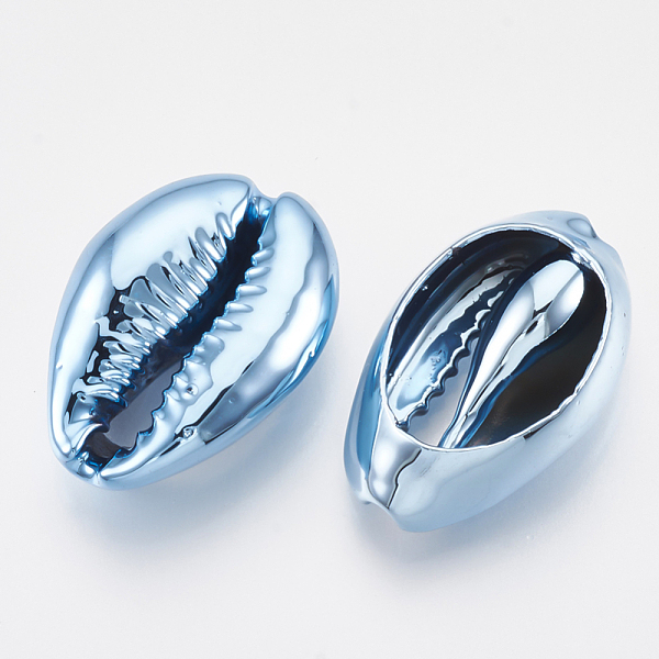 PandaHall Cowrie Shell Beads, with UV Plated, No Hole/Undrilled, Sky Blue, 20~25x14~16x5~7mm Cowrie Shell Shell Shape Blue
PandaHall Cowrie Shell Beads, with UV Plated, No Hole/Undrilled, Sky Blue, 20~25x14~16x5~7mm Cowrie Shell Shell Shape Blue