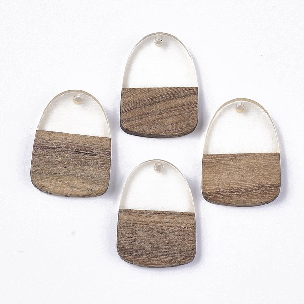 PandaHall Transparent Resin & Walnut Wood Pendants, Teardrop, Clear, 28x20x3~4mm, Hole: 2mm Resin+Wood Teardrop Clear
PandaHall Transparent Resin & Walnut Wood Pendants, Teardrop, Clear, 28x20x3~4mm, Hole: 2mm Resin+Wood Teardrop Clear