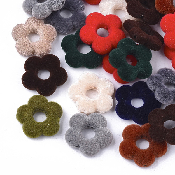 PandaHall Flocky Acrylic Bead Frames, Flower, Mixed Color, 19x19.5x5mm, Hole: 1mm, Inner Diameter: 6mm Acrylic Flower Multicolor
PandaHall Flocky Acrylic Bead Frames, Flower, Mixed Color, 19x19.5x5mm, Hole: 1mm, Inner Diameter: 6mm Acrylic Flower Multicolor