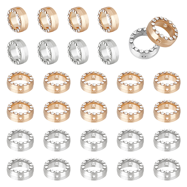PandaHall FIBLOOM 60Pcs 2 Colors Alloy Rhinestone Bead Frames 2 Holes Design Circle Bead Frames Dazzling Rhinestone Round Connector Rings...
PandaHall FIBLOOM 60Pcs 2 Colors Alloy Rhinestone Bead Frames 2 Holes Design Circle Bead Frames Dazzling Rhinestone Round Connector Rings...