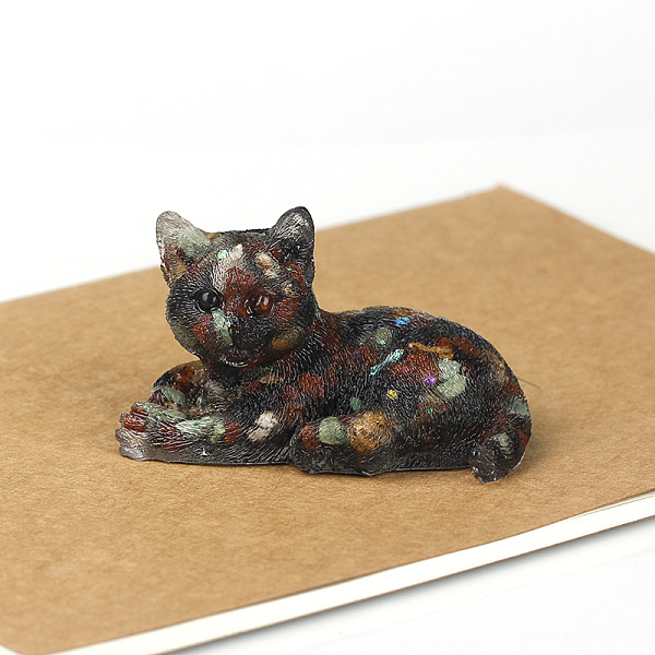 PandaHall Natural Gemstone Cat Display Decorations, Sequins Resin Figurine Home Decoration, for Home Feng Shui Ornament, 80x50x50mm Gemstone...
PandaHall Natural Gemstone Cat Display Decorations, Sequins Resin Figurine Home Decoration, for Home Feng Shui Ornament, 80x50x50mm Gemstone...