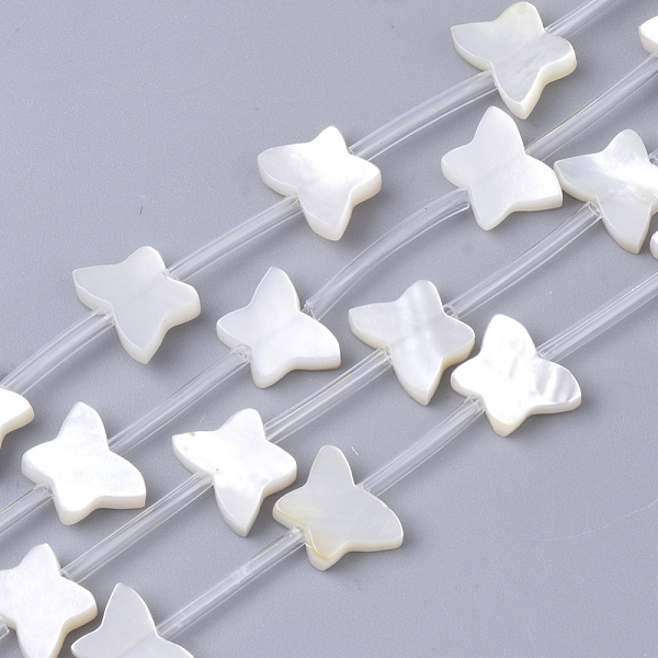 PandaHall Natural White Shell Beads, Mother of Pearl Shell Beads, Butterfly, White, 7x9x2mm, Hole: 0.6mm White Shell Butterfly White
PandaHall Natural White Shell Beads, Mother of Pearl Shell Beads, Butterfly, White, 7x9x2mm, Hole: 0.6mm White Shell Butterfly White