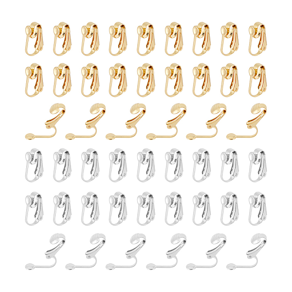 PandaHall Unicraftale 60Pcs 2 Colors 304 Stainless Steel Clip-on Earring Findings, Golden & Stainless Steel Color, 16x7.5x10mm, 30pcs/color...
PandaHall Unicraftale 60Pcs 2 Colors 304 Stainless Steel Clip-on Earring Findings, Golden & Stainless Steel Color, 16x7.5x10mm, 30pcs/color...