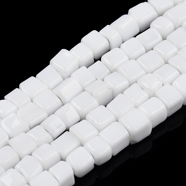 PandaHall Opaque Solid Glass Bead Strands, Rectangle, White, 2~4.5x3.5~4x3.5~4mm, Hole: 1.2mm, about 105~110pcs/strand, 14.88 inch~15.28...
PandaHall Opaque Solid Glass Bead Strands, Rectangle, White, 2~4.5x3.5~4x3.5~4mm, Hole: 1.2mm, about 105~110pcs/strand, 14.88 inch~15.28...