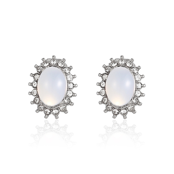 PandaHall Stainless Steel Oval Cat Eye Stud Earrings for Women Stainless Steel Oval
PandaHall Stainless Steel Oval Cat Eye Stud Earrings for Women Stainless Steel Oval