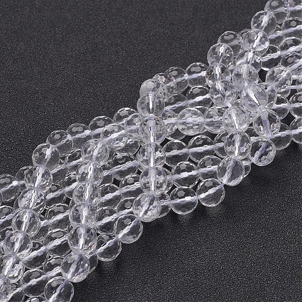 PandaHall Gemstone Beads Strands, Quartz Crystal, Faceted(128 Facets), Round, Synthetic Crystal, 8mm, Hole: 1mm, about 50pcs/strand, 15.5..., Clear
PandaHall Gemstone Beads Strands, Quartz Crystal, Faceted(128 Facets), Round, Synthetic Crystal, 8mm, Hole: 1mm, about 50pcs/strand, 15.5..., Clear
