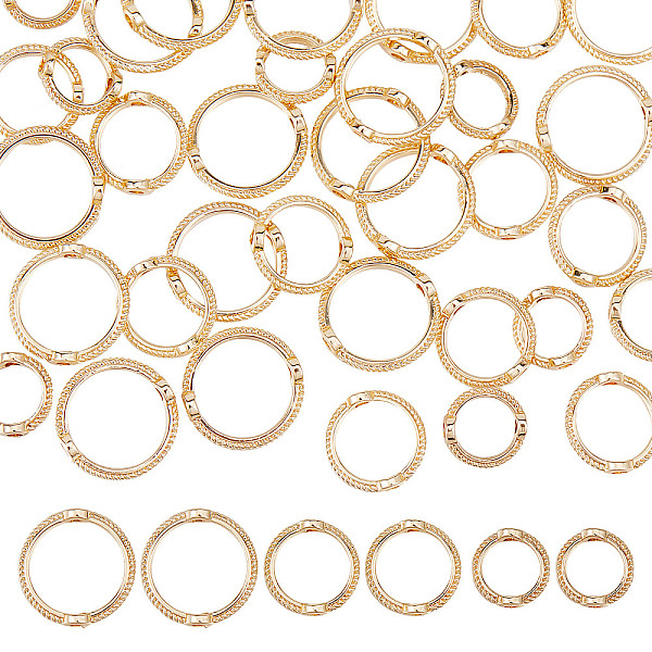 PandaHall SUNNYCLUE 1 Box 60Pcs Bead Frames Real 14K Gold Plated Brass Double Hole Bead Round Frames Fit 6mm 8mm 10mm Beads Connector Circle...
PandaHall SUNNYCLUE 1 Box 60Pcs Bead Frames Real 14K Gold Plated Brass Double Hole Bead Round Frames Fit 6mm 8mm 10mm Beads Connector Circle...