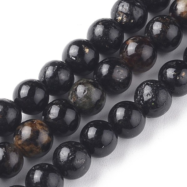 PandaHall Natural Biotite Beads Strands, Round, Black, 6mm, Hole: 0.8mm, about 68pcs/Strand, 16.06 inch(40.8cm) Biotite Round
PandaHall Natural Biotite Beads Strands, Round, Black, 6mm, Hole: 0.8mm, about 68pcs/Strand, 16.06 inch(40.8cm) Biotite Round