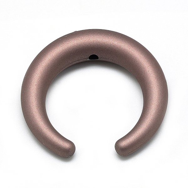 PandaHall Rubberized Style Acrylic Beads, Double Horn/Crescent Moon Bead, Saddle Brown, 34x36x8mm, Hole: 2mm Acrylic Moon Brown
PandaHall Rubberized Style Acrylic Beads, Double Horn/Crescent Moon Bead, Saddle Brown, 34x36x8mm, Hole: 2mm Acrylic Moon Brown