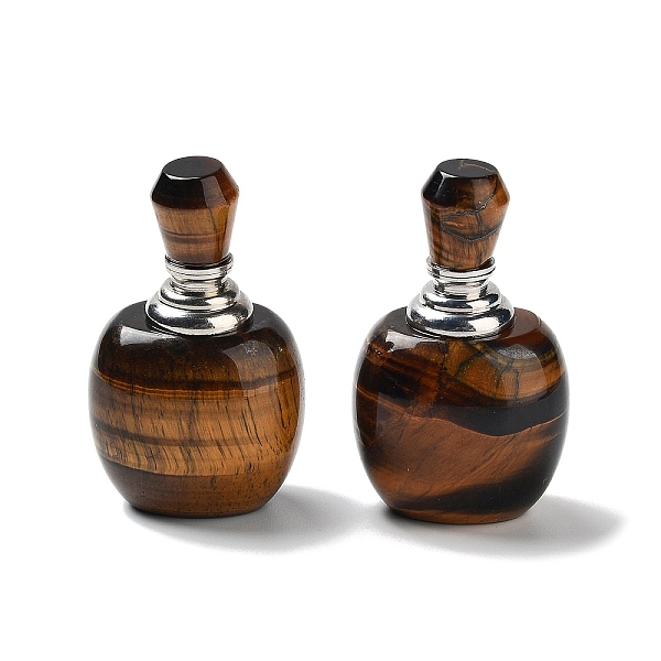 PandaHall Natural Tiger Eye Dropper Bottles, with 304 Stainless Steel Findings, SPA Aromatherapy Essemtial Oil Empty Bottletle...
PandaHall Natural Tiger Eye Dropper Bottles, with 304 Stainless Steel Findings, SPA Aromatherapy Essemtial Oil Empty Bottletle...