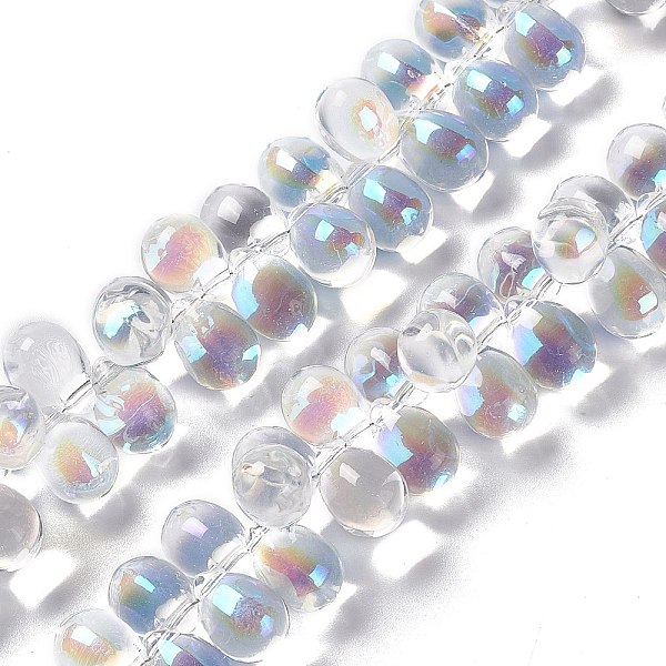 PandaHall Electroplate Glass Beads Strands, Top Drilled Beads, AB Color Plated, Teardrop, AB Color Plated, 13.5x9.5mm, Hole: 0.9mm, about...
PandaHall Electroplate Glass Beads Strands, Top Drilled Beads, AB Color Plated, Teardrop, AB Color Plated, 13.5x9.5mm, Hole: 0.9mm, about...