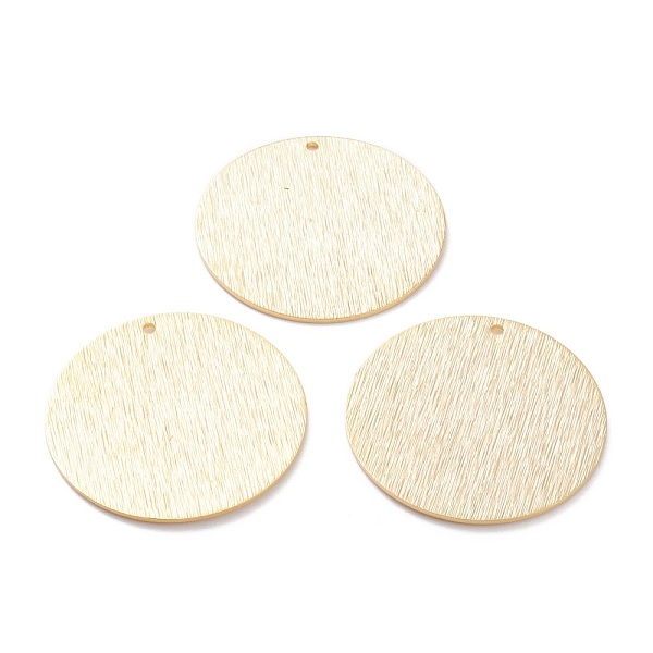 PandaHall Brass Charms, Flat Round, Real 24K Gold Plated, 30x1mm, Hole: 1.4mm Brass Flat Round
PandaHall Brass Charms, Flat Round, Real 24K Gold Plated, 30x1mm, Hole: 1.4mm Brass Flat Round