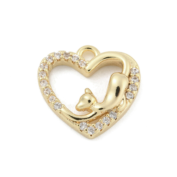 PandaHall Brass Micro Pave Cubic Zirconia Pendant, Heart, Golden, 12x13x3mm, Hole: 1.2mm Brass+Cubic Zirconia Heart Clear
PandaHall Brass Micro Pave Cubic Zirconia Pendant, Heart, Golden, 12x13x3mm, Hole: 1.2mm Brass+Cubic Zirconia Heart Clear