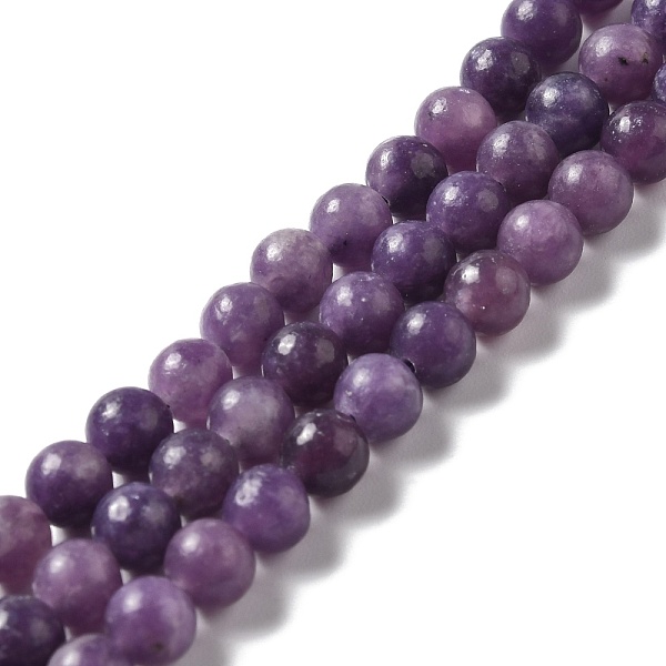 PandaHall Natural Lepidolite/Purple Mica Stone Beads Strands, Round, 6.5mm, Hole: 1.2mm, about 59~60pcs/strand, 14.57~14.76''(37~37.5cm)...
PandaHall Natural Lepidolite/Purple Mica Stone Beads Strands, Round, 6.5mm, Hole: 1.2mm, about 59~60pcs/strand, 14.57~14.76''(37~37.5cm)...