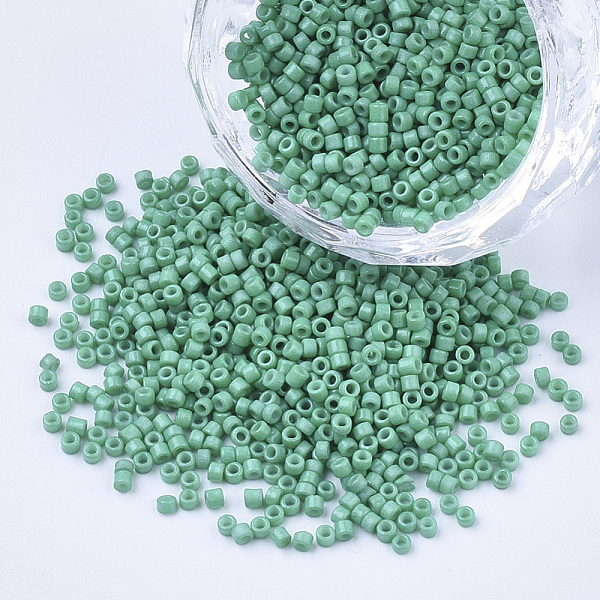 PandaHall Baking Paint Cylinder Seed Beads, Uniform Size, Medium Sea Green, 1.5~2x1~2mm, Hole: 0.8mm, about 4000pcs/bag, about 50g/bag Glass...
PandaHall Baking Paint Cylinder Seed Beads, Uniform Size, Medium Sea Green, 1.5~2x1~2mm, Hole: 0.8mm, about 4000pcs/bag, about 50g/bag Glass...