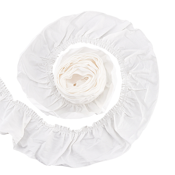 PandaHall FINGERINSPIRE 4 Yards Cotton Pleated Ribbon, Wave Edge Ribbon, Clothes Accessories, White, 3-3/8 inch(85mm) Cotton White
PandaHall FINGERINSPIRE 4 Yards Cotton Pleated Ribbon, Wave Edge Ribbon, Clothes Accessories, White, 3-3/8 inch(85mm) Cotton White