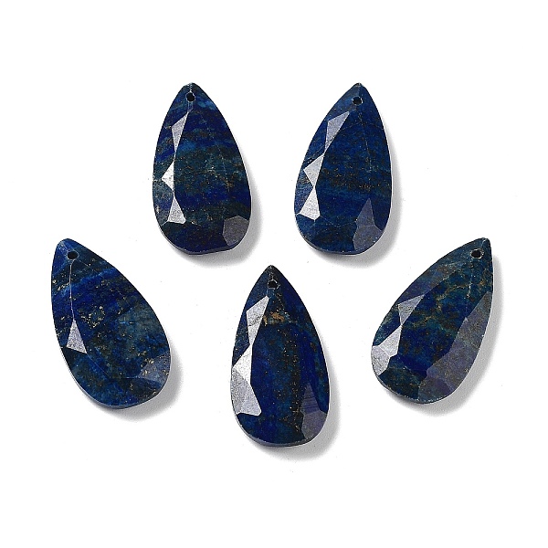 PandaHall Natural Lapis Lazuli Faceted Pendants, Teardrop Charms, 25x13x4mm, Hole: 1mm Lapis Lazuli Teardrop
PandaHall Natural Lapis Lazuli Faceted Pendants, Teardrop Charms, 25x13x4mm, Hole: 1mm Lapis Lazuli Teardrop